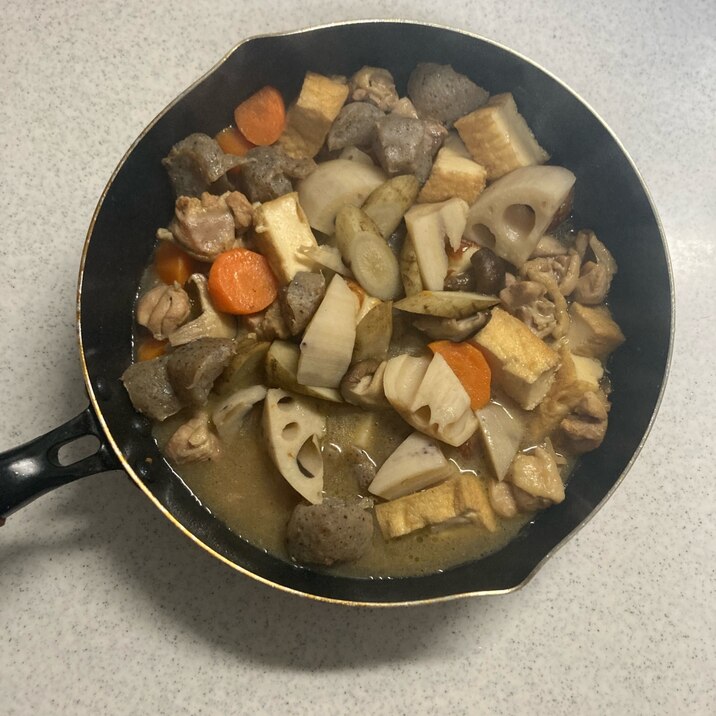 野菜たっぷり★れんこん入りの筑前煮
